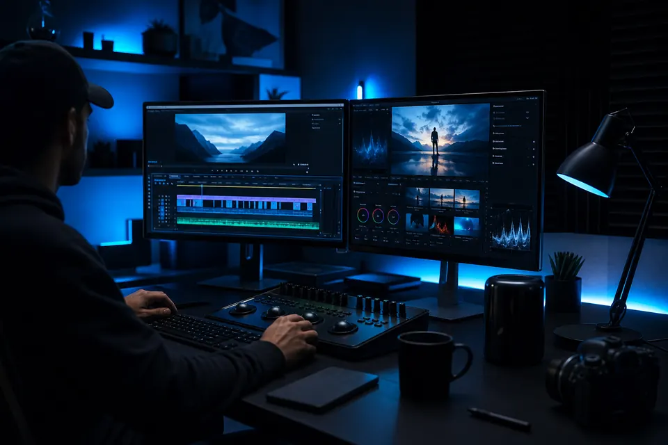 Video Editing illustration